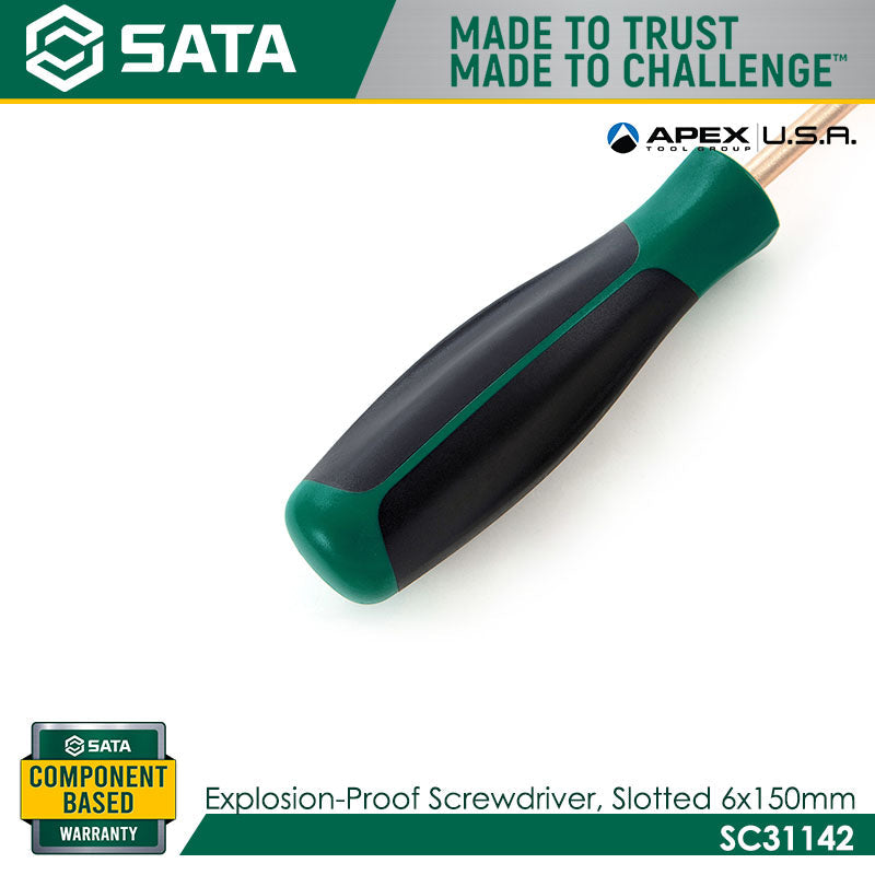 Sata SC31142 Explosion Proof Screwdriver, Slotted 6x150mm Secondary image