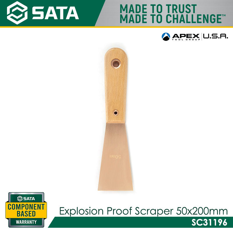 Sata SC31196 Explosion Proof Scraper 50 x 200mm Secondary image