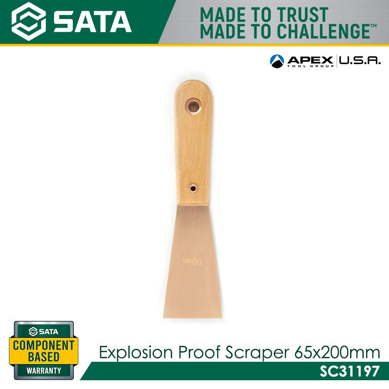 Sata SC31197 Explosion Proof Scraper 65 x 200mm Secondary image