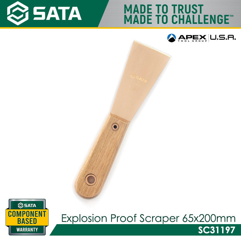 Sata SC31197 Explosion Proof Scraper 65 x 200mm - view 3
