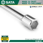 Sata SC48101 Cross Lug Wrench 16" - view 3