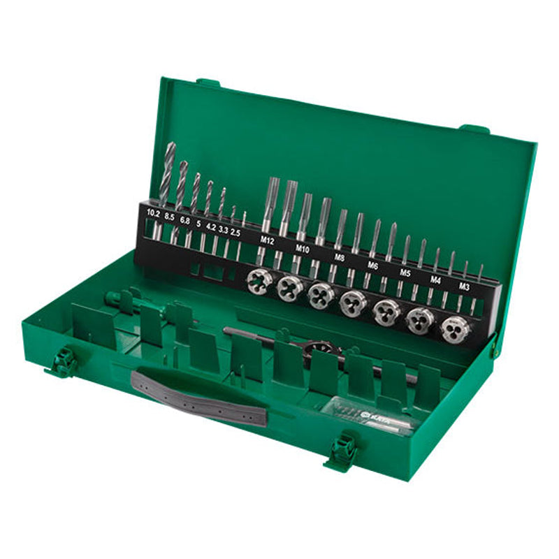 Sata SC50455 37Pc. Speed Steel Coarse Tap Die Twist Set - view 2