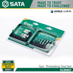 Sata SC50457 7Pc. Threading Tool Set - view 3