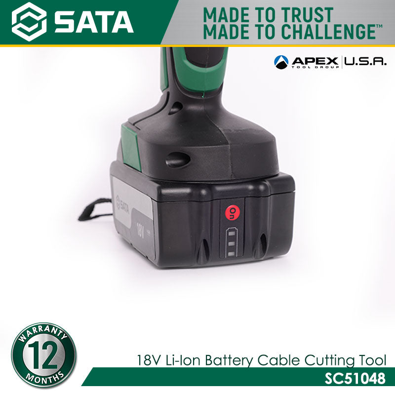 Sata SC51048 18V Li-Ion Battery Cable Cutting Tool - view 2