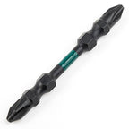 Sata SC59802 10Pc. 1/4" Hex Shank Double End Impact Bits 65mm, #2/#2 - view 2