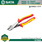 Sata SC70234 Insulated Diagonal Pliers 8"