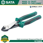 Sata SC72303B High Leverage Diagonal Pliers 8" - view 2