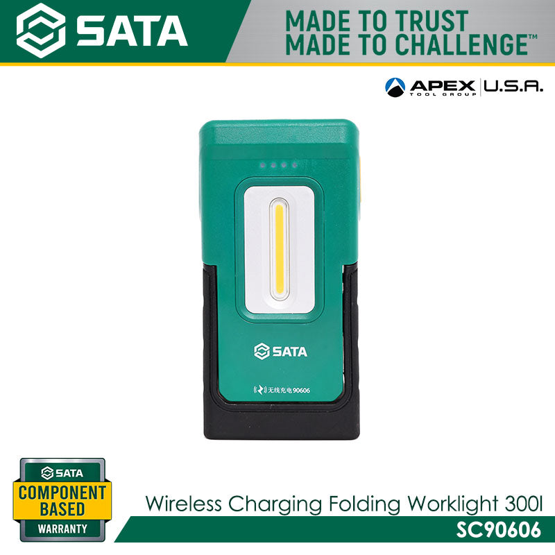 Sata SC90606 Wireless Charging Folding Worklight 300lm