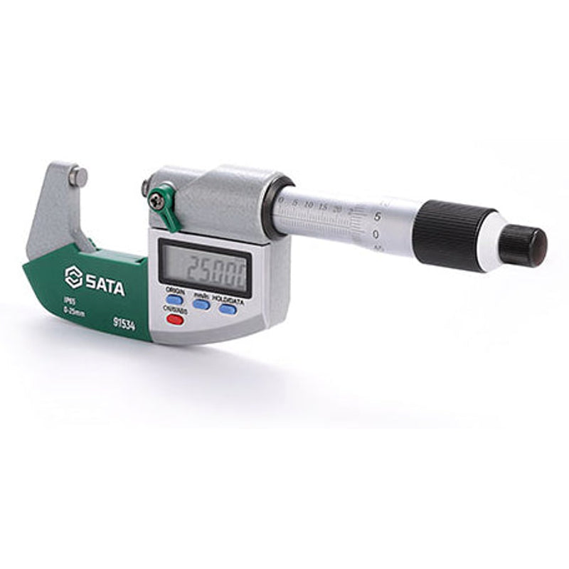 Sata SC91534 Digital Micrometer 0-25mm - view 2