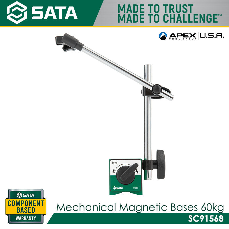 Sata SC91568 Mechanical Magnetic Base 60kg