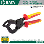 Sata SC93113 VDE Insulated Ratcheting Cable Cutter 240mm²