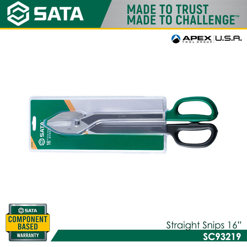 Sata SC93219 Straight Snips 16" Secondary image