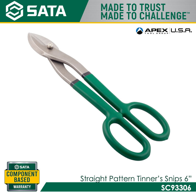 Sata SC93306 Straight Pattern Tinner's Snips 16" - view 2