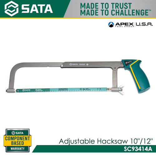 Sata SC93414A Adjustable Hacksaw 10"/12"