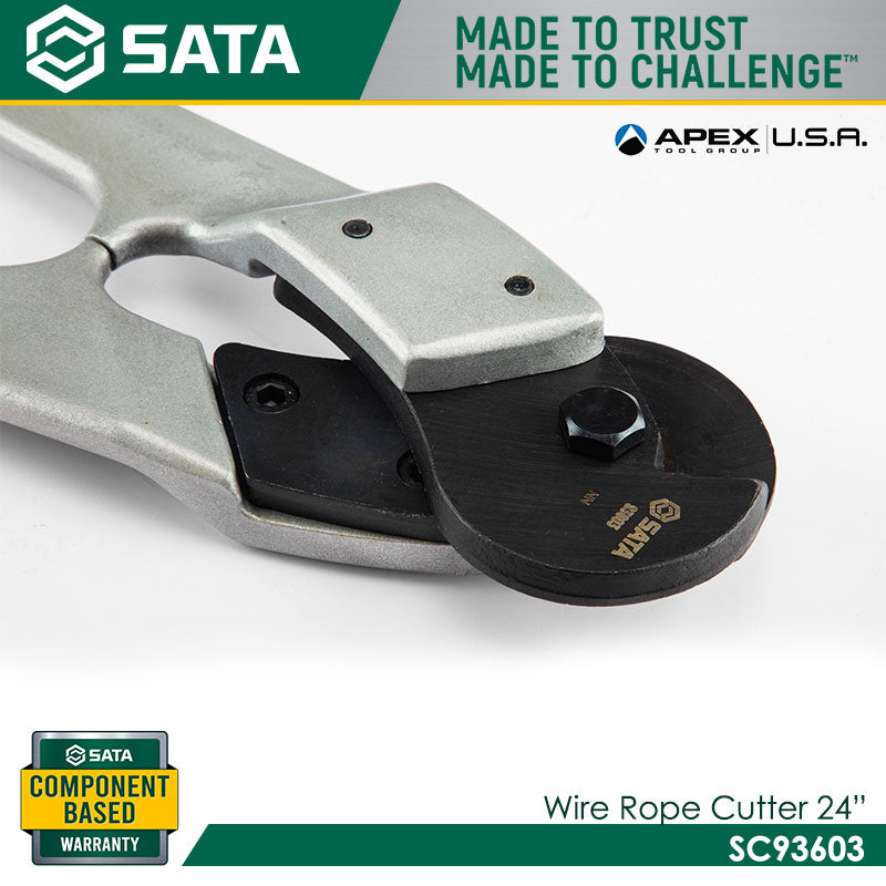 Sata SC93603 Wire Rope Cutter 24" - view 3