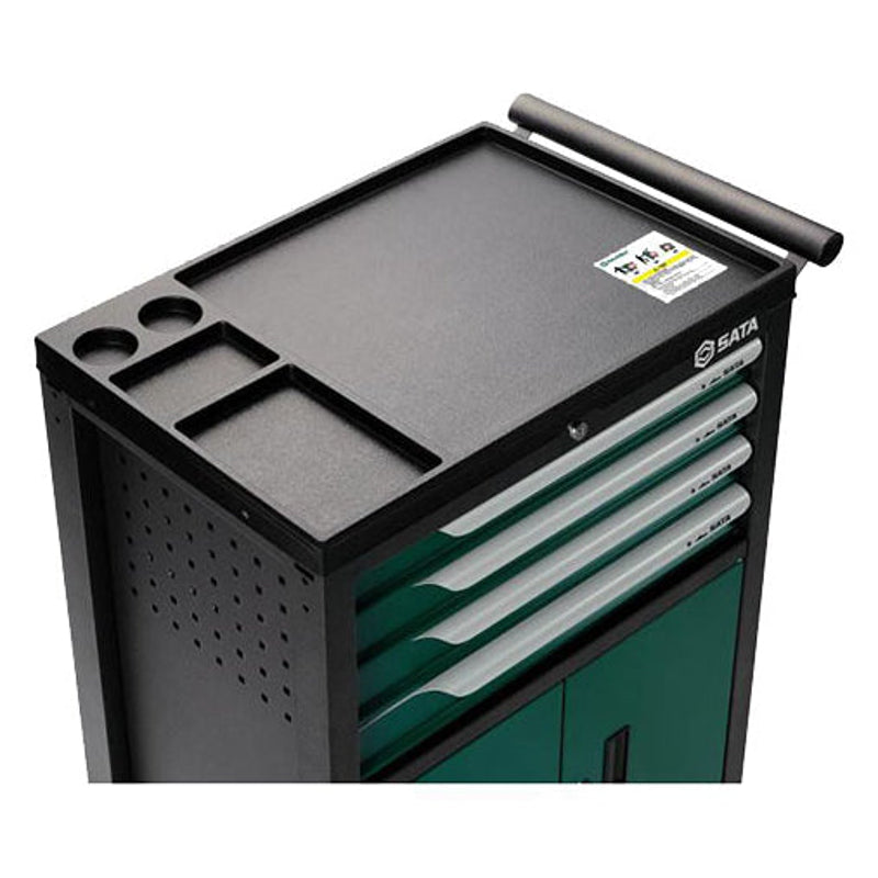 Sata SC95125 4 Drawers 2 Doors Tool Trolley - view 3