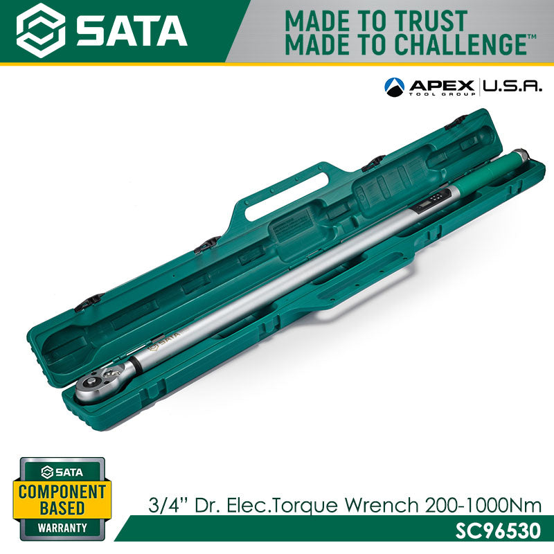 Sata SC96530 3/4" Dr. Electronic Torque Wrench 200-1000Nm - view 3