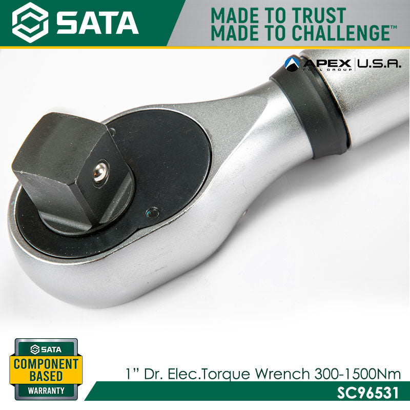 Sata SC96531 1" Dr. Electronic Torque Wrench 300-1500Nm Secondary image