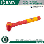 Sata SC96612 3/8" Dr. Insulated Torque Wrench 10-50Nm - view 3