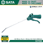 Sata SC97222 Air Blow Gun with Brass Air Inlet 250mm