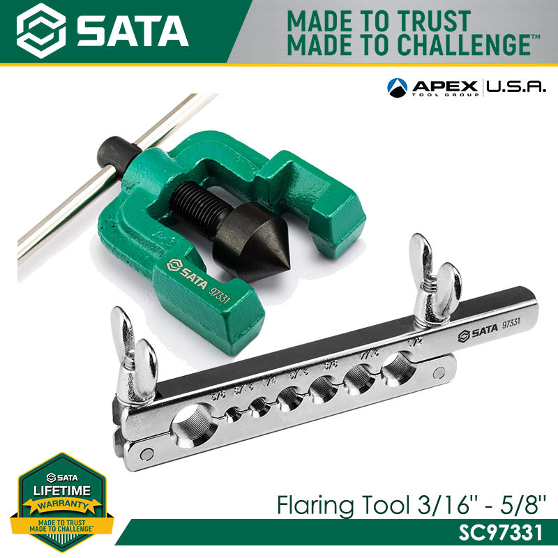 Sata SC97331 Flaring Tool 3/16"-5/8" Main image