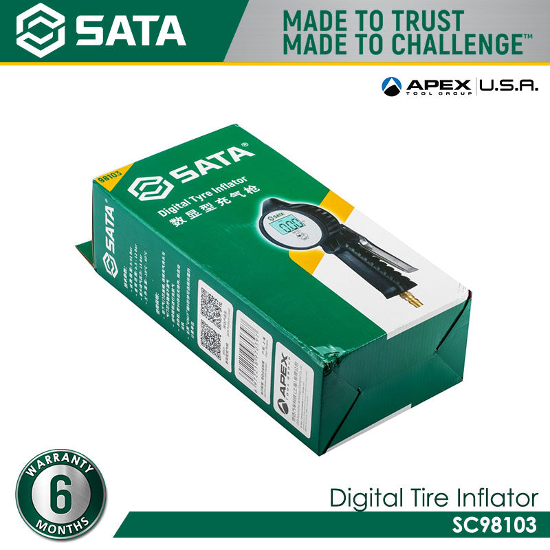 Sata SC98103 Digital Tire Inflator Secondary image