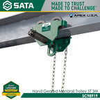 Sata SC98919 Hand Geared Monorail Trolley 5 Tons 3m - view 2