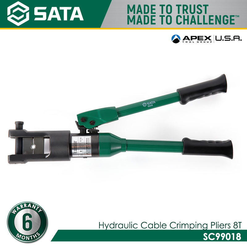 Sata SC99018 Hydraulic Cable Crimping Pliers 8T Main image