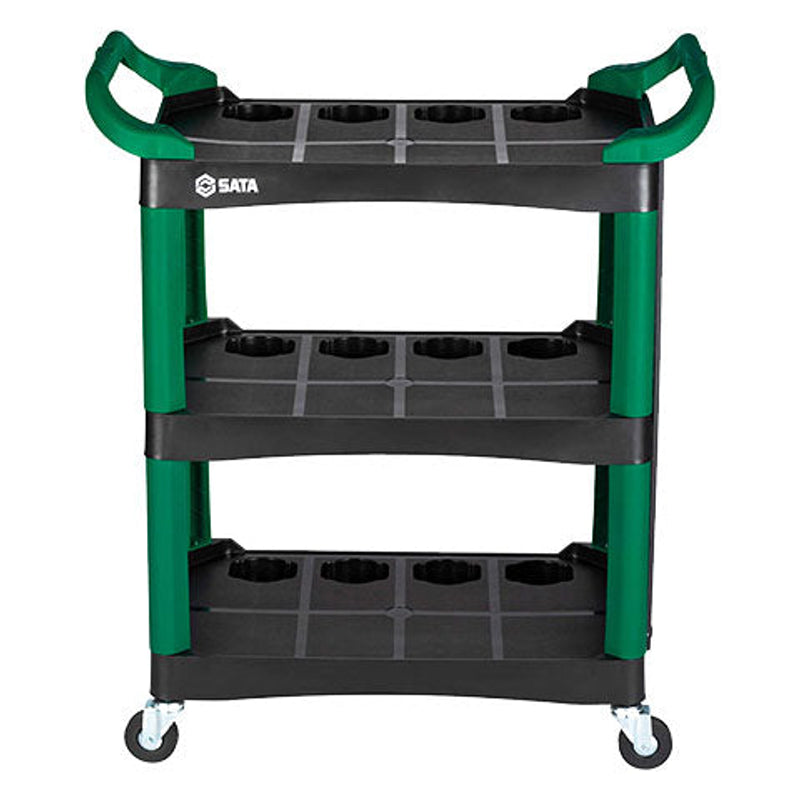 Sata SCAE5971 Plastic Tool Cart with Back Hanger and 10 Hooks Secondary image
