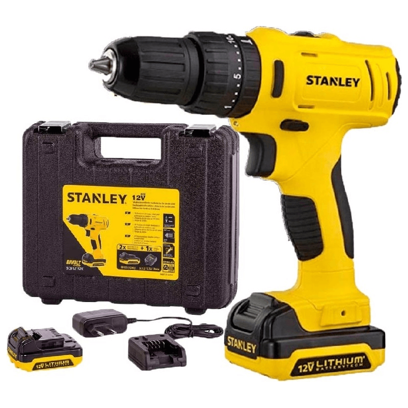 Stanley SCD121S2K 12V Cordless Drill / Driver 10mm [Kit] - KHM Megatools Corp. Main image