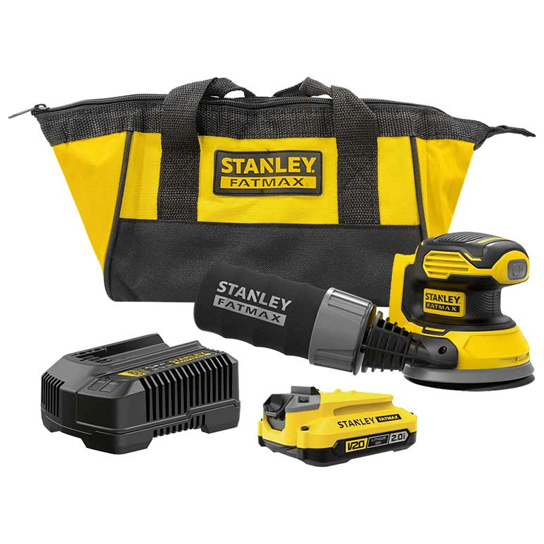 Stanley SCS220M2S 20V Cordless Random Orbit Sander (Kit) - KHM Megatools Corp. Main image