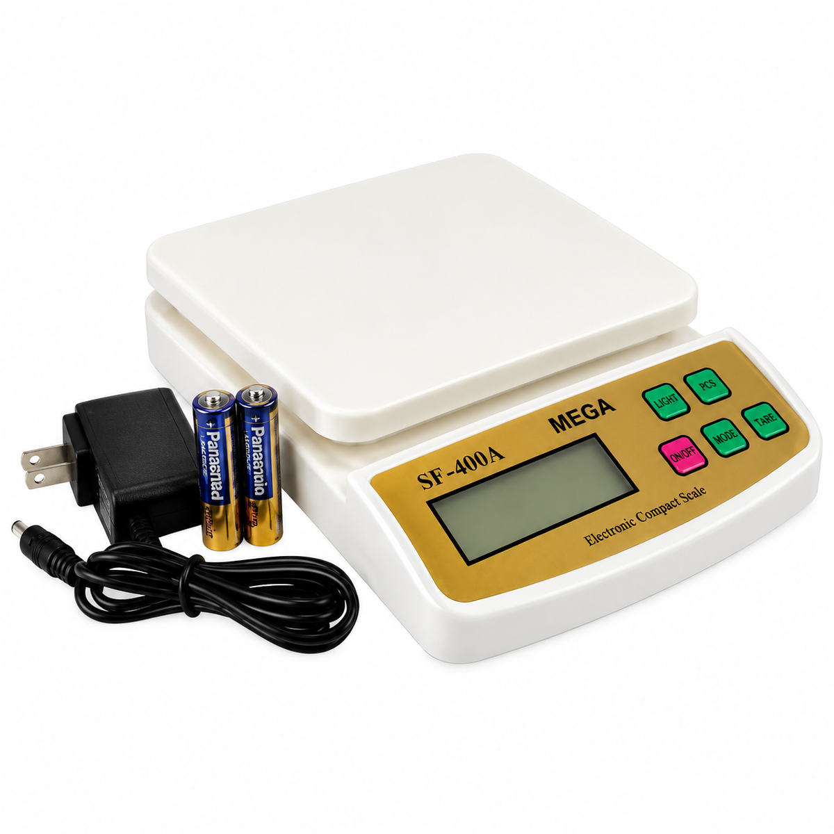 Mega MECS400A Electronic Compact Digital Weighing Scale (5kgs) - ToolsSavvy.ph Main image