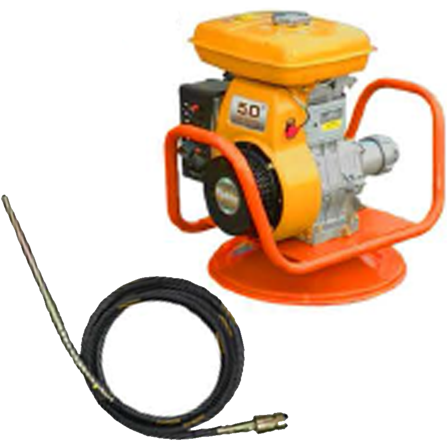 Shinsetsu Concrete Vibrator with EY20 Robin Engine Set (Hex Type) | Shinsetsu by KHM Megatools Corp. Main image