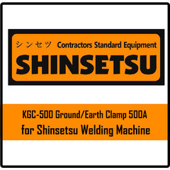 Shinsetsu KGC-500 Ground/Earth Clamp 500A