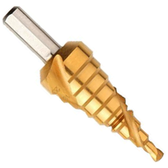 Diager 502B HSS-TIN Step Drill Bit 4-30