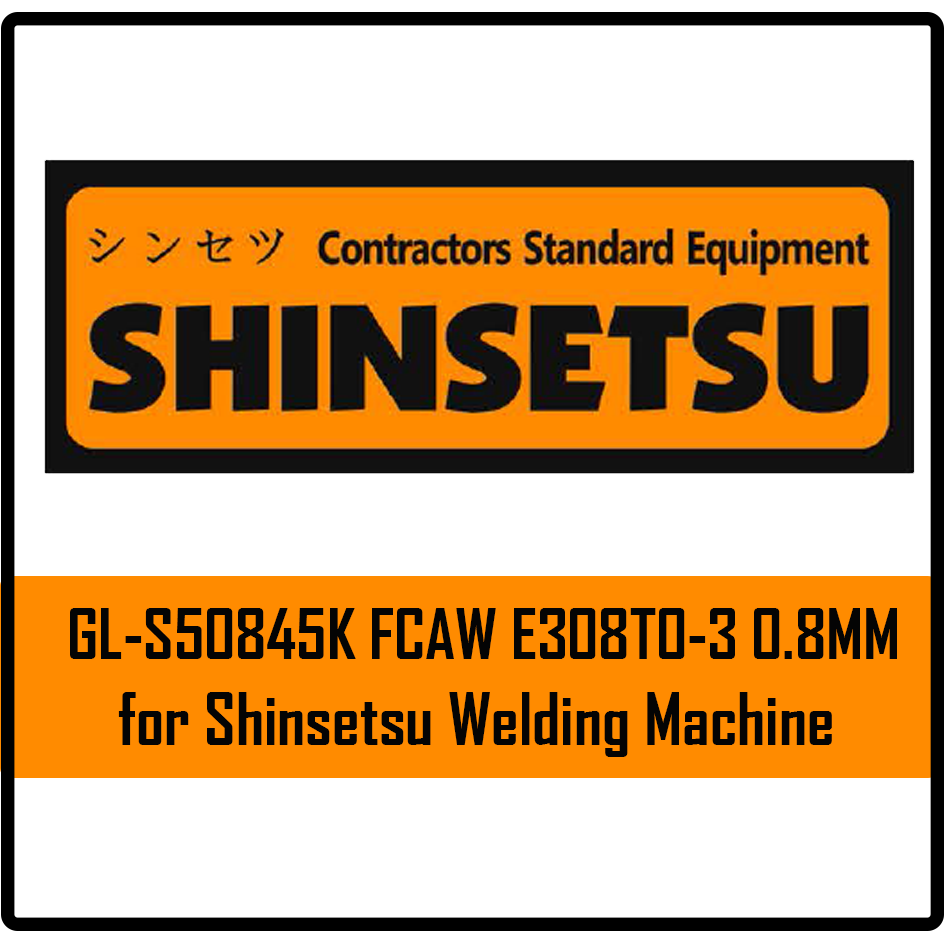 Shinsetsu GL-S50845K FCAW E308T0-3 0.8MM | Shinsetsu by KHM Megatools Corp. Main image