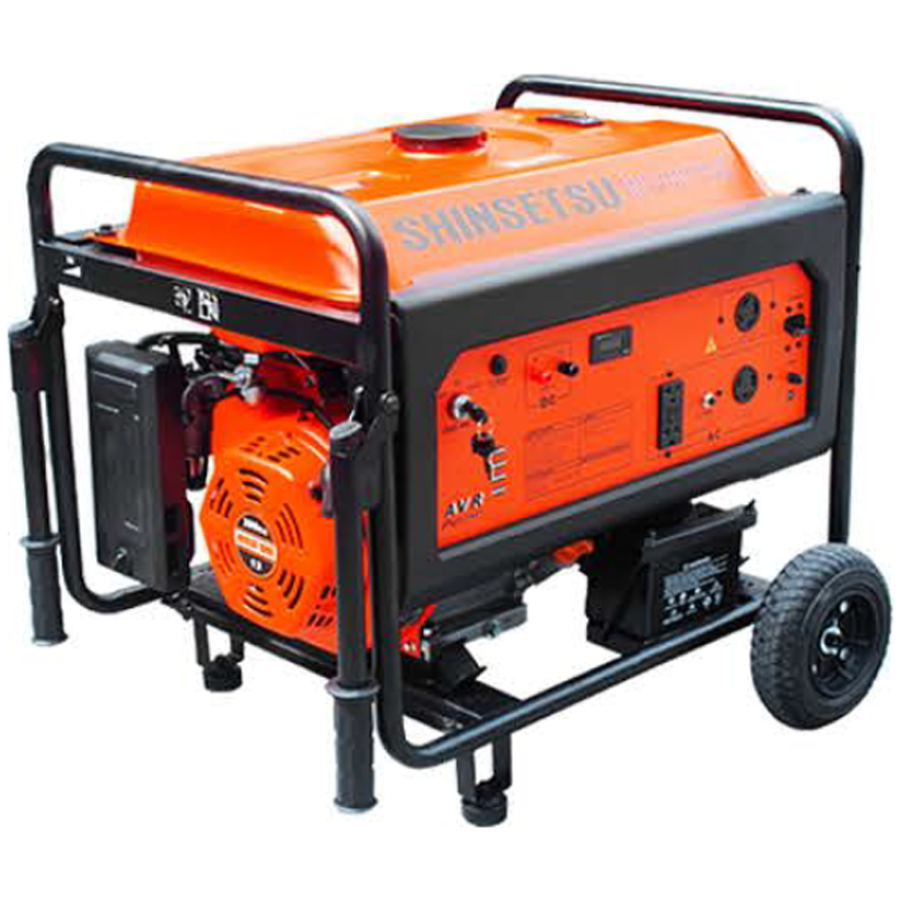 Shinsetsu SGG-396-0PT Portable Gasoline Generator 6kVA | Shinsetsu by KHM Megatools Corp. Main image