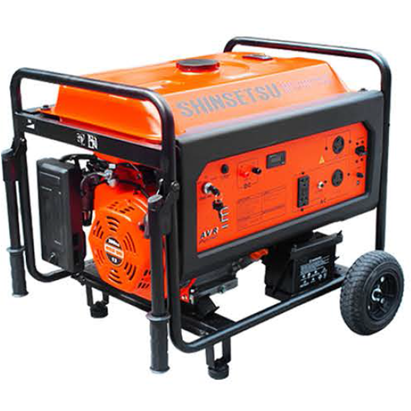 Shinsetsu SGG-396-0PT Portable Gasoline Generator 6kVA