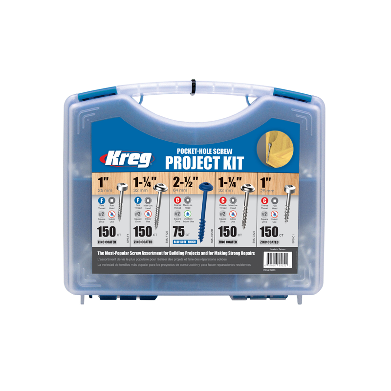 Kreg SK03 Pocket Hole Screw Kit