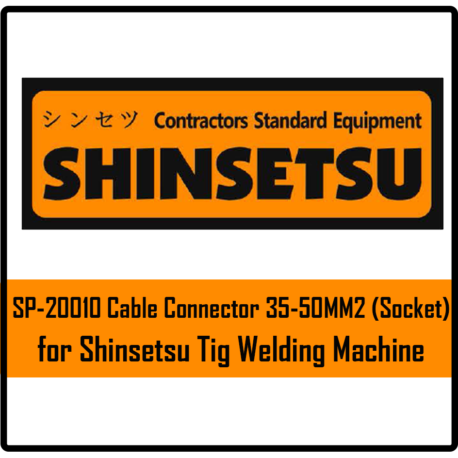 Shinsetsu SP-20010 Cable Connector 35-50MM2 (Socket) For Tig Welding Machine Secondary image