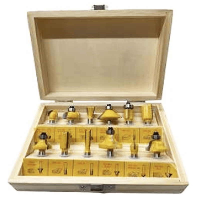 Powerhouse PH-RBSET-1/4-12 Router Bits 12pcs Set - KHM Megatools Corp. Main image