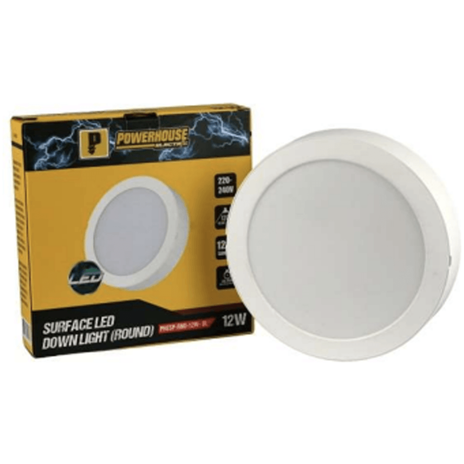 Powerhouse Electric Led Surfaced Downlight Round Warm White - KHM Megatools Corp. Main image
