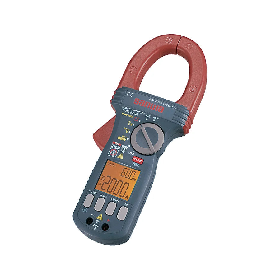Sanwa DCM2000DR Digital Clamp Meter / Multi Meter [2000A] AC/DC+True RMS Secondary image