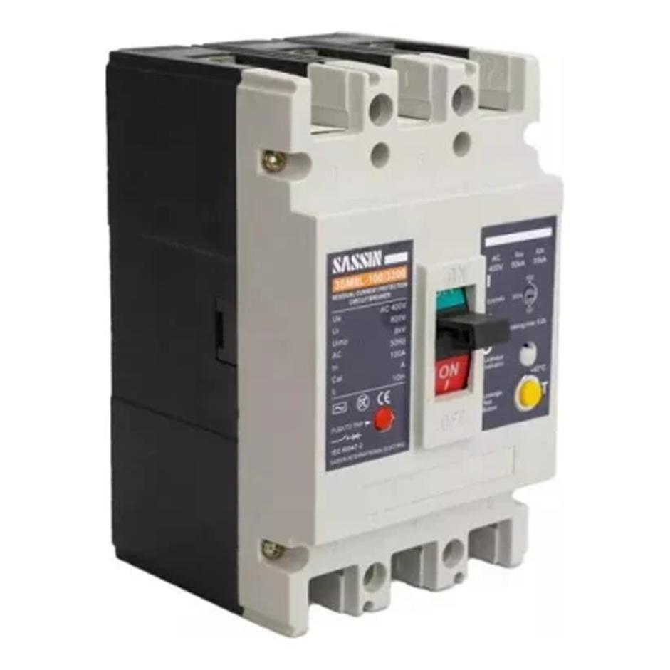Sassin 3-Pole 50kAIC Molded Case Circuit Breaker (MCCB) (3SM8-630L Series) | Sassin by KHM Megatools Corp. Main image
