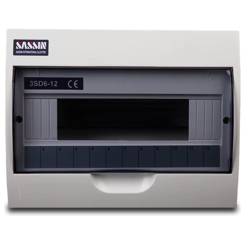 Sassin Flush Mounted Distribution Box "3SD5 Series" (Plastic) IP30 | Sassin by KHM Megatools Corp. Main image