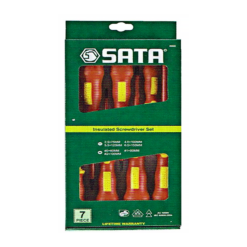 Sata 09303PP Cushion Grip Insulated Screwdriver (T-Series) - ToolsSavvy.ph Main image