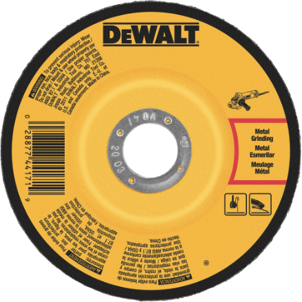 Dewalt DW4543S Grinding Disc 5" for Stainless Steel - KHM Megatools Corp. Main image