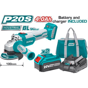 Total TAGLI10022 Li-Ion Angle Grinder Set - KHM Megatools Corp. Main image
