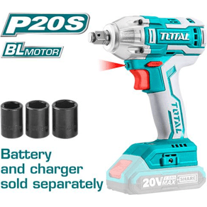 Total TIWLI20010 Li-Ion Impact Wrench W/o Battery & Charger - KHM Megatools Corp. Main image