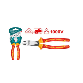 Total THTIP2571 Insulated Heavy-Duty Diagonal Cutting Pliers 7" - KHM Megatools Corp.